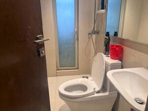 Bathroom in 1 BHK Apartment at One Hiranandani Park, Ghodbunder Road – for Sale
