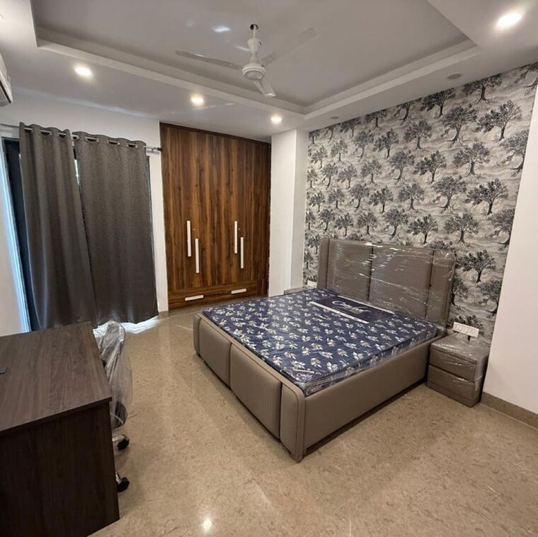 Bedroom, malviya nagar 3 Bedroom 1800 Sq.Ft. Builder Floor In Malviya Nagar Delhi 9986298