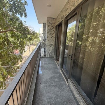 Balcony in 3 BHK Builder Floor at Malviya Nagar – for Rent