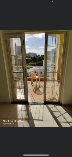 Balcony in 2 BHK Apartment at Bhawani Park, Aundh – for Rent