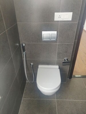 Bathroom in 3 BHK Apartment at Brigade Exotica, Old Madras Road – for Rent