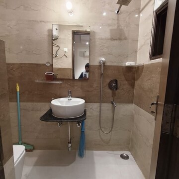 Bathroom in 2 BHK Builder Floor at Malviya Nagar – for Rent