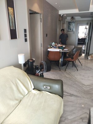 Team Area in 3 BHK Apartment at Adani Ten BKC, Bandra East – for Rent