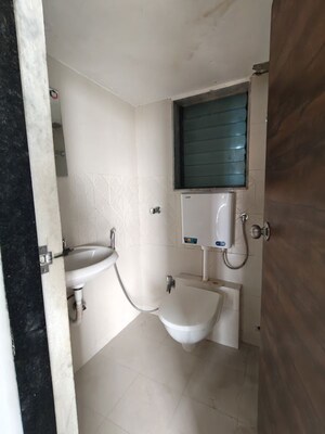 Bathroom in 1 BHK Apartment at Shree Ostwal Horizon, Mira Road – for Rent
