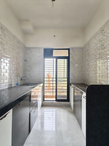 Kitchen in 1 BHK Apartment at Shree Ostwal Horizon, Mira Road – for Rent