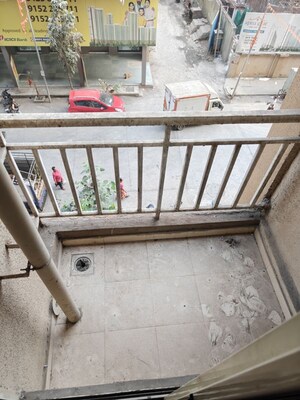 Balcony in 1 BHK Apartment at Seven Eleven Apna Ghar II, Mira Road – for Sale