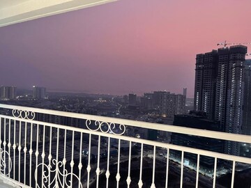 Balcony in 3 BHK Apartment at Prestige Beverly Hills, Kokapet – for Rent