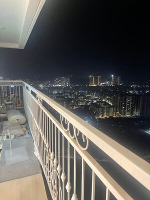 Balcony in 3 BHK Apartment at Prestige Beverly Hills, Kokapet – for Rent