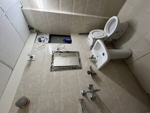 Bathroom in 2.5 BHK Apartment at RG Luxury Homes, Sector 16b Greater Noida – for Rent