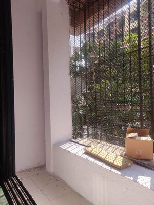 Balcony in 1 BHK Apartment at Rajal Dham Apartment, Kopar Khairane – for Rent
