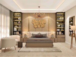 Living Room in 3 BHK Apartment at Elan The Presidential, Sector 106 – for Sale