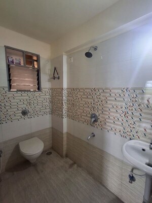 Bathroom in 3 BHK Apartment at Shree Nagar – for Rent