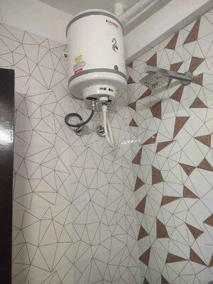 Bathroom in 1 RK Independent House at Husainganj – for Rent