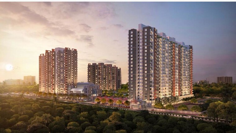 Exterior View, ajmera-marina 2 Bedroom 1200 Sq.Ft. Apartment In Yelahanka Bangalore 9982478