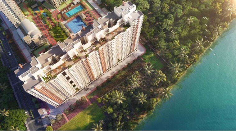 Exterior View, ajmera-marina 2 Bedroom 1200 Sq.Ft. Apartment In Yelahanka Bangalore 9982478