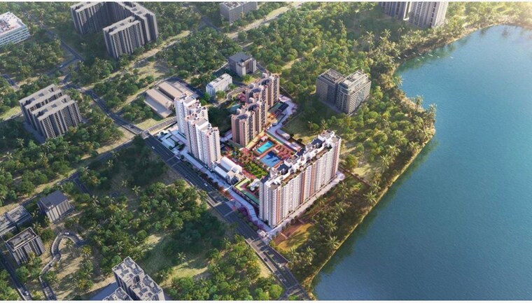 Exterior View, ajmera-marina 2 Bedroom 1200 Sq.Ft. Apartment In Yelahanka Bangalore 9982478