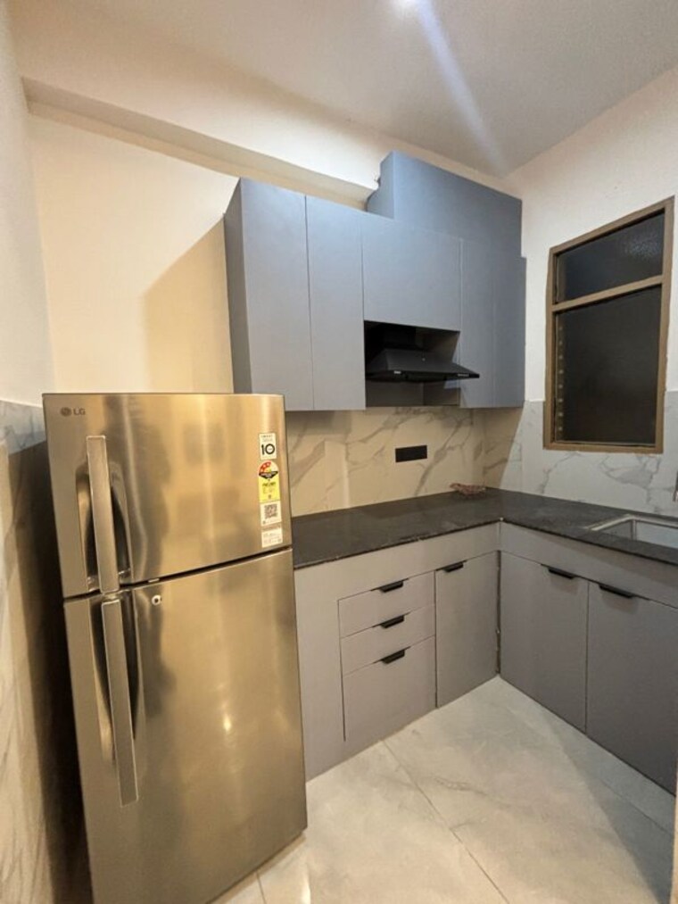 Kitchen, dlf-cyber-city 1 Bedroom 750 Sq.Ft. Builder Floor In Sector 24 Gurgaon 9986444