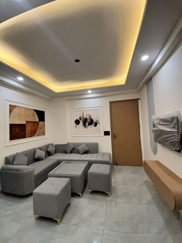 Living Room in 1 BHK Builder Floor at Dlf Cyber City, Sector 24 – for Rent