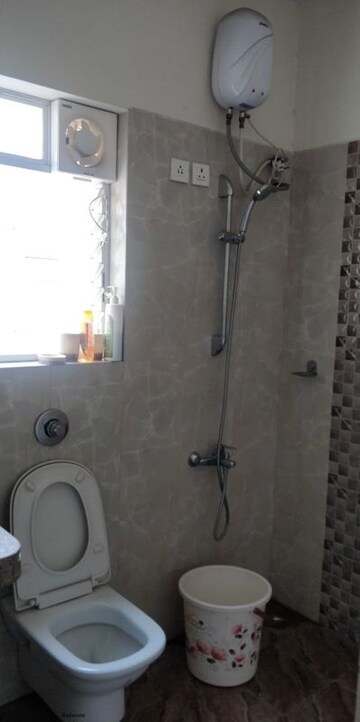 Bathroom in 1 BHK Apartment at Sai Balaji, Mundhwa – for Rent
