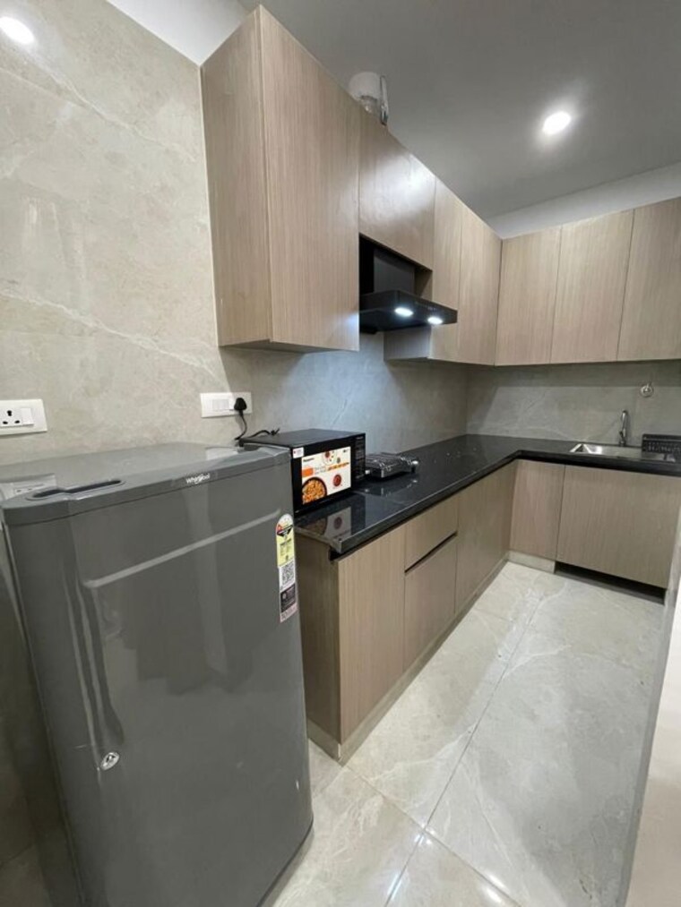 Kitchen, huda-market 1 Bedroom 700 Sq.Ft. Builder Floor In Sector 31 Gurgaon 9986455