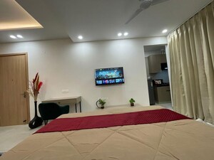 Bedroom in 1 BHK Builder Floor at Huda Market, Sector 31 – for Rent
