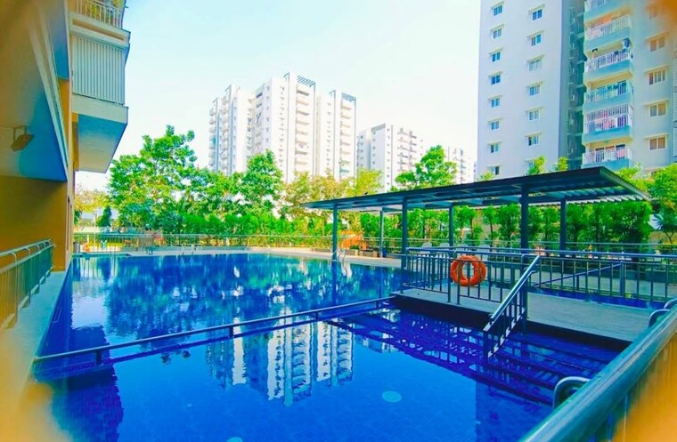 Swimming Pool, aparna-westside 3 Bedroom 2400 Sq.Ft. Apartment In Manikonda Hyderabad 9986466