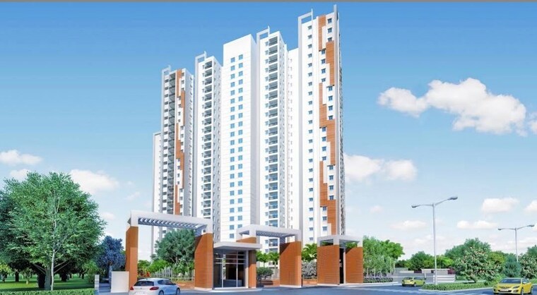 Exterior View, my-home-krishe 3 Bedroom 1740 Sq.Ft. Apartment In Financial District Hyderabad 9986472