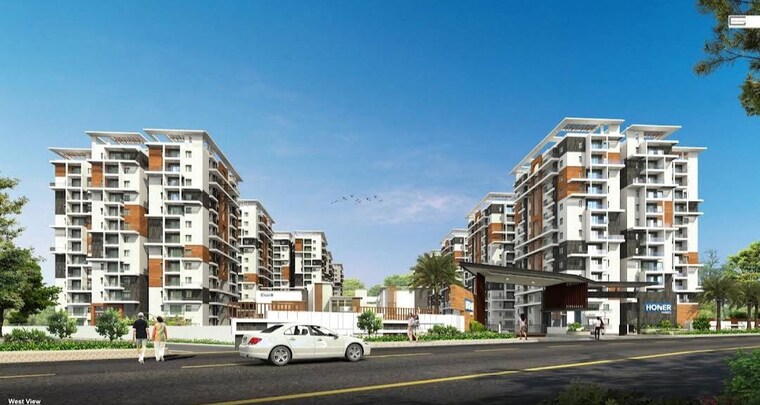 Exterior View, honer-aquantis 3 Bedroom 1965 Sq.Ft. Apartment In Gopanpally Hyderabad 9986478