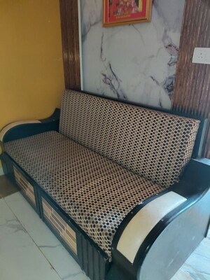 Master Bedroom in 1 BHK Apartment at Emaar Gomti Greens, Gomti Nagar – for Rent