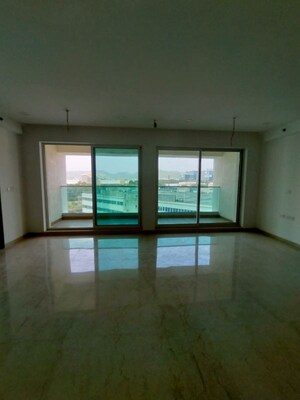 Living Room in 3.5 BHK Apartment at Aurum Q Islands, Ghansoli – for Sale