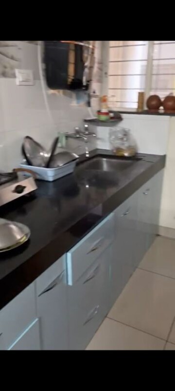 Kitchen in 2 BHK Apartment at Prkriti Surbhi Mangalam, Dhanori – for Rent