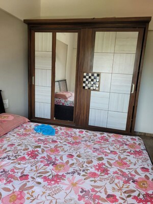 Bedroom in 3.5 BHK Apartment at Konark Karia Riva, Mundhwa – for Rent