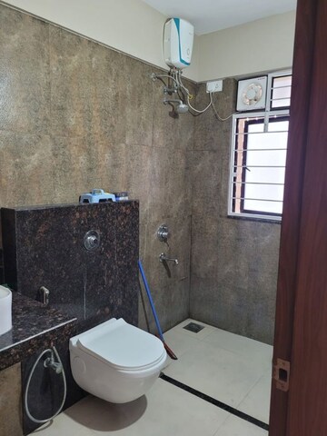 Bathroom in 3.5 BHK Apartment at Konark Karia Riva, Mundhwa – for Rent