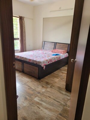 Bedroom in 3.5 BHK Apartment at Konark Karia Riva, Mundhwa – for Rent