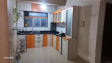 Kitchen in 2 BHK Apartment at Sai Dham CHS, Dhanori – for Rent