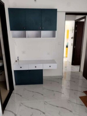 Bathroom in 2 BHK Apartment at Raymond Ten X Habitat, Pokhran Road No Two – for Rent