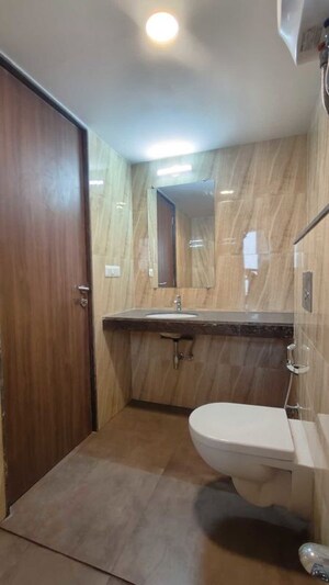 Bathroom in 2 BHK Apartment at Lodha Splendora River View, Ghodbunder Road – for Rent