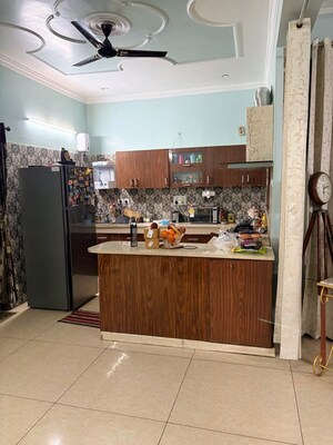 Kitchen in 3 BHK Builder Floor at Sainik Colony – for Sale