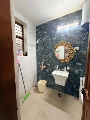 Bathroom in 3 BHK Builder Floor at Sainik Colony – for Sale
