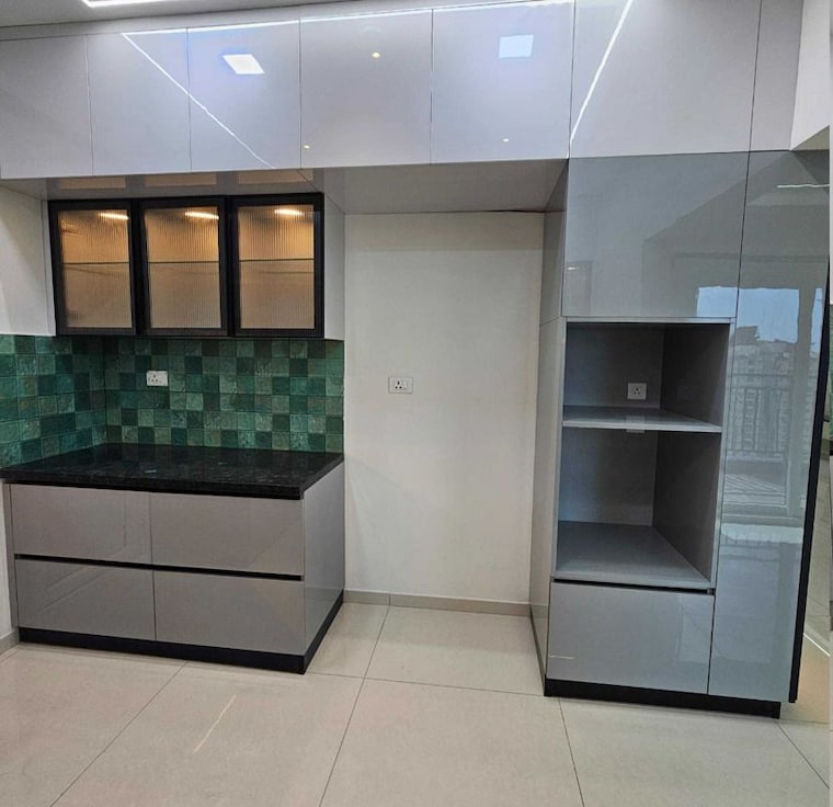 Kitchen, rajapushpa-provincia 3 Bedroom 2335 Sq.Ft. Apartment In Narsingi Hyderabad 9986530