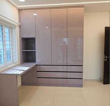 Kitchen in 3 BHK Apartment at Rajapushpa Provincia, Narsingi – for Rent