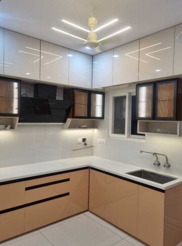 Kitchen in 3 BHK Apartment at Rajapushpa Provincia, Narsingi – for Rent