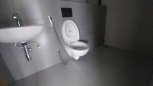 Bathroom in 2 BHK Apartment at Gagan Avencia, Kharadi – for Rent