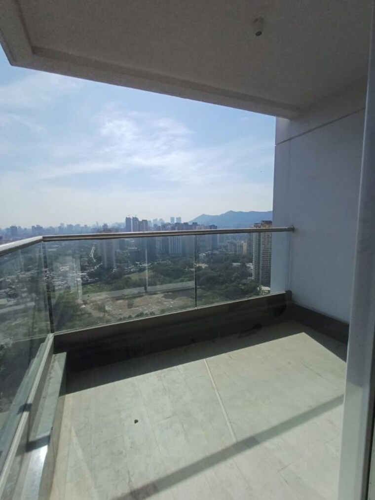 Balcony, courtyard-by-narang-realty-and-the-wadhwa-group 3 Bedroom 1260 Sq.Ft. Apartment In Pokhran Road No Two Thane 9986555