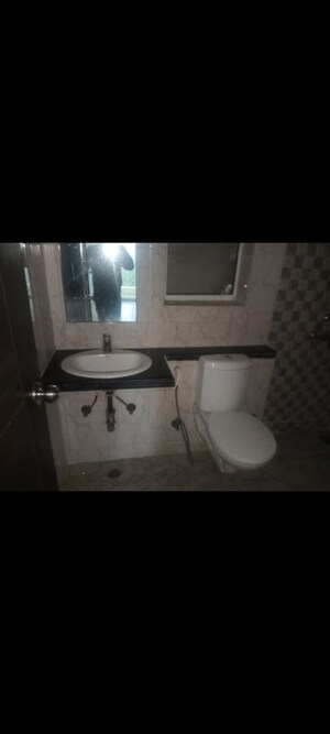Bathroom in 3.5 BHK Apartment at Mahagun Moderne, Sector 78 – for Rent