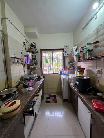 Kitchen in 3 BHK Apartment at Gemstar Nestle Apartments, Malad West – for Rent
