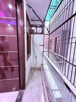 Balcony in 2 BHK Builder Floor at Dwarka Mor – for Rent