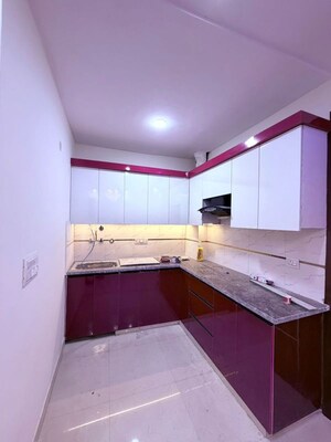 Kitchen in 2 BHK Builder Floor at Dwarka Mor – for Rent