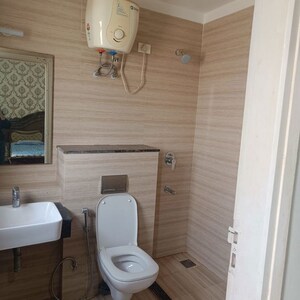 Bathroom in 3 BHK Builder Floor at BPTP Astaire Gardens, Sector 70a – for Rent