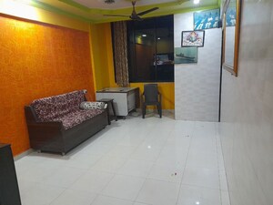 Living Room in 2 BHK Apartment at Swastik Mira Apartment, New Panvel – for Rent
